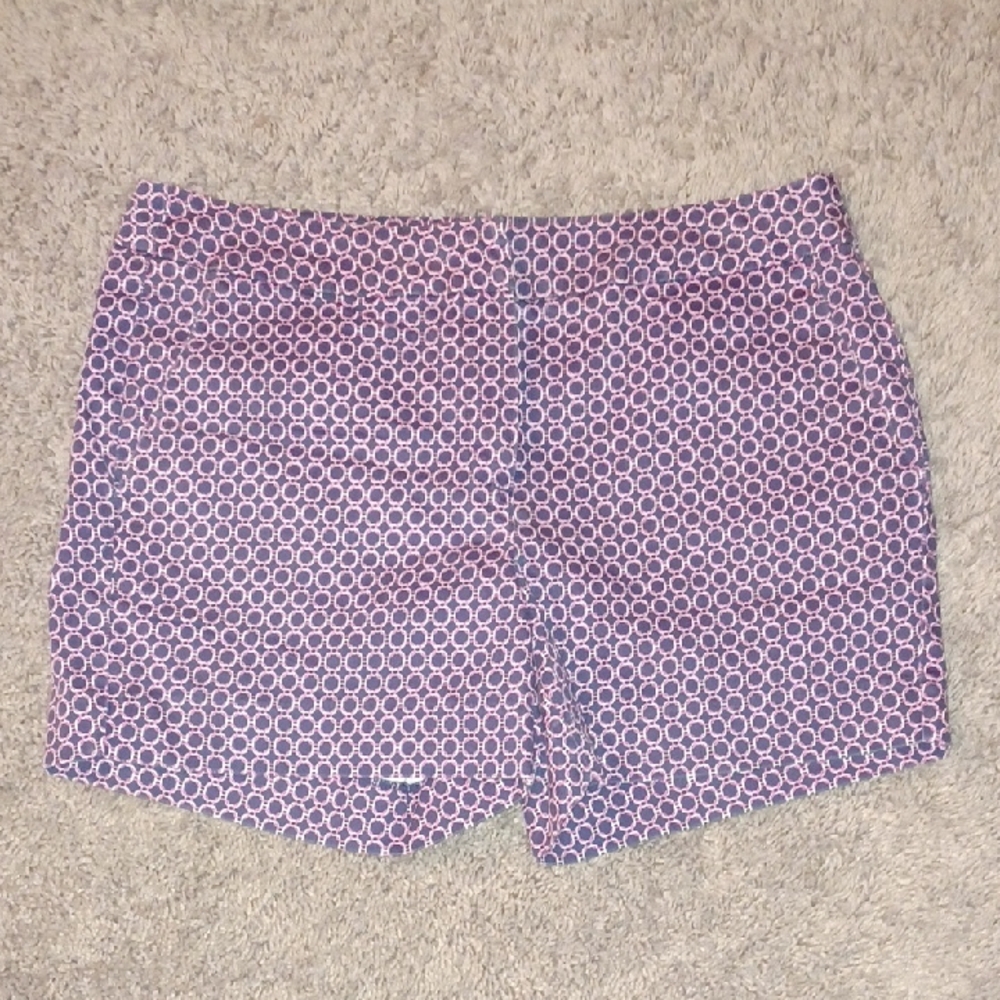 Willi Smith Stylish Women's Patterned Shorts Size 6